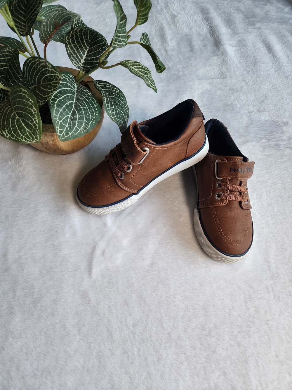 Nautica Brown Casual Toddler Sneakers